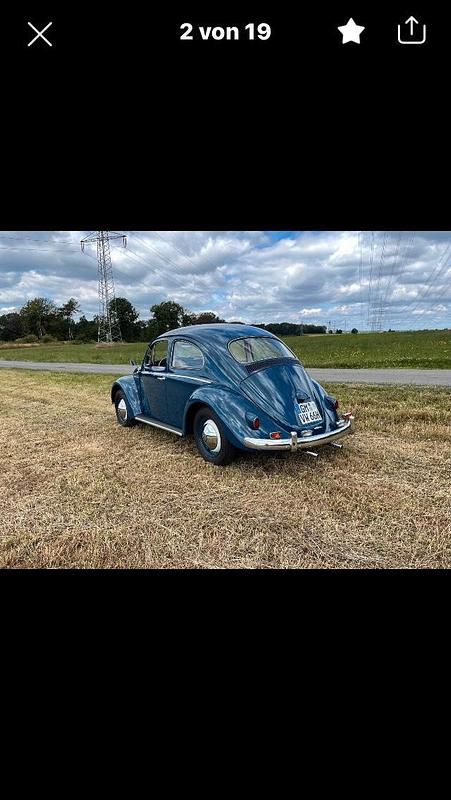 Gebraucht VW Käfer 30 PS (22 kW) 1960 Blau Kleinwagen