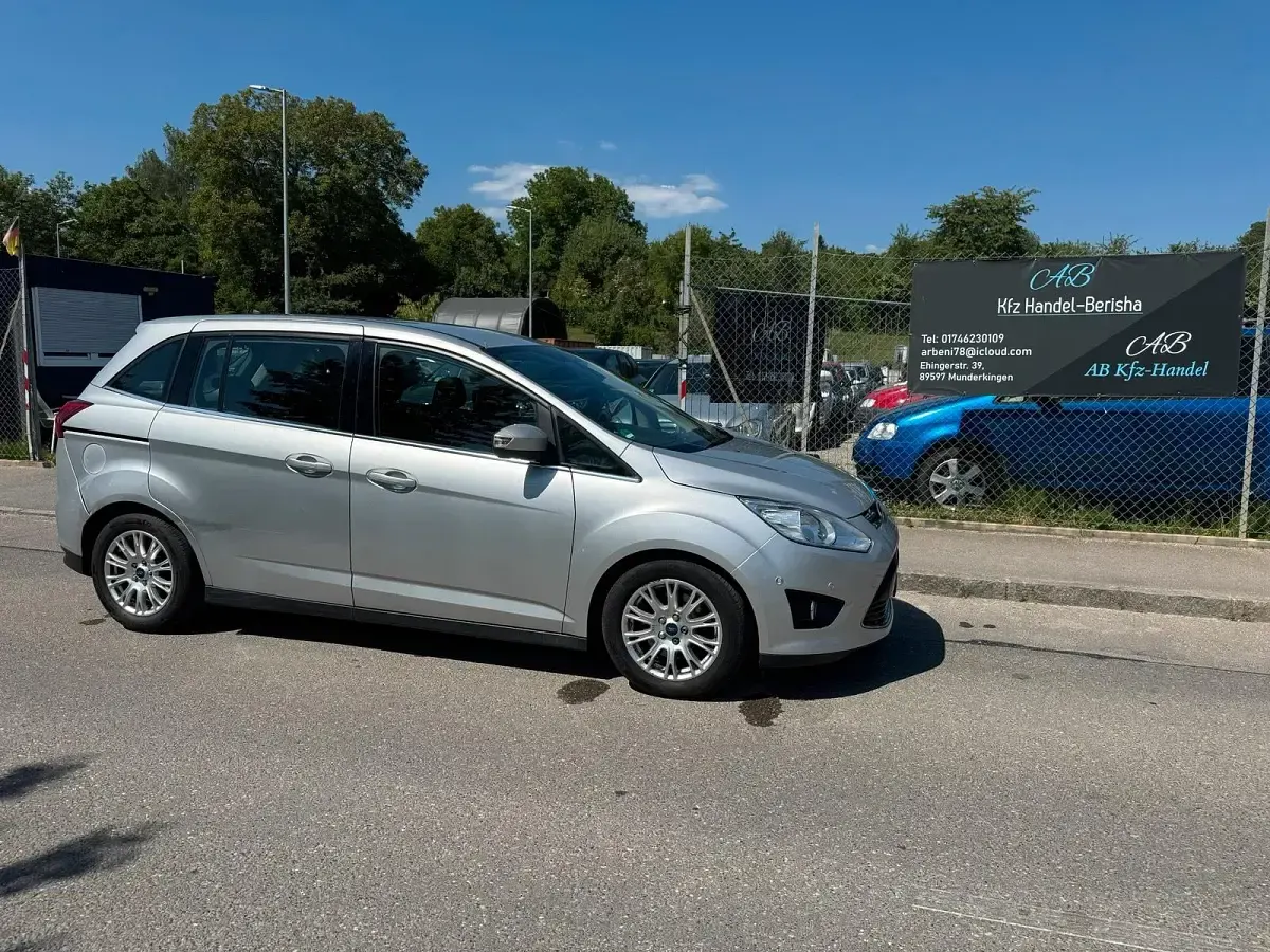 Gebraucht Ford C-MAX 140 PS (102 kW) 2012 Silber Van / Kleinbus