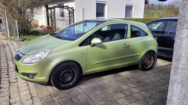Gebraucht Opel Corsa 80 PS (58 kW) 2007 Grün Kleinwagen