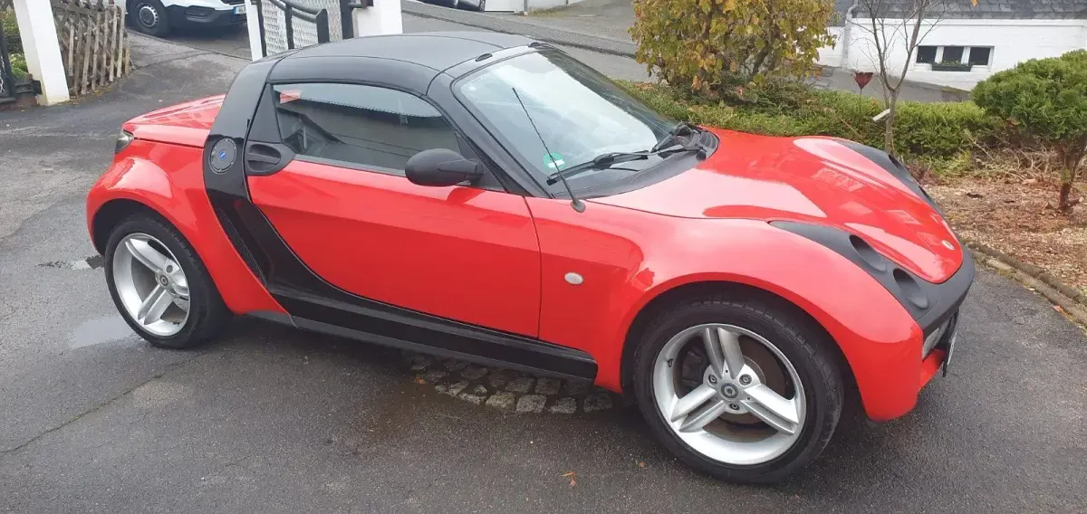 Gebraucht Smart Roadster 61 PS (44 kW) 2003 Rot Cabrio