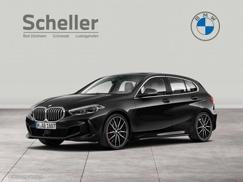 Schwarz Gebraucht 2022 BMW 128 Performance Limousine | 30.890 € (Fairer Preis) - Bild 1/4