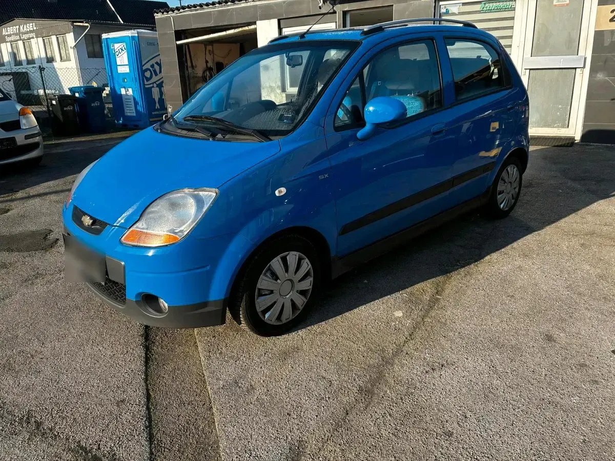 Gebraucht Chevrolet Spark 68 PS (50 kW) 2010 Blau Kleinwagen