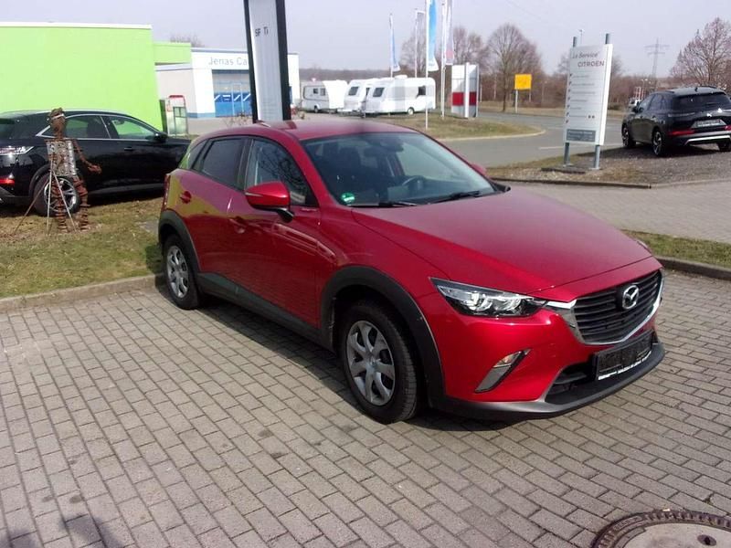 Gebraucht Mazda CX-3 Center-Line 120 PS (88 kW) 2017 Rubinrot metallic SUV