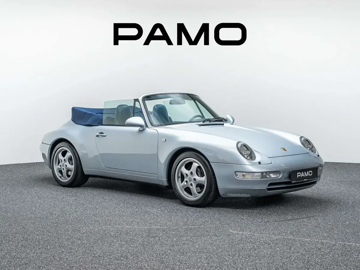 Gebraucht Porsche 993 272 PS (200 kW) 1994 Polar silber metallic Cabrio