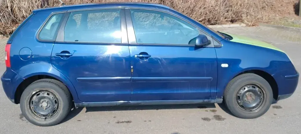 Gebraucht VW Polo Basis 75 PS (55 kW) 2004 Blau Kleinwagen