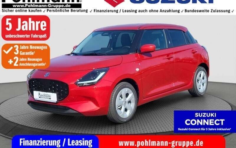 Rot Neu 2025 Suzuki Swift Comfort Limousine | 20.785 € - Bild 1/4