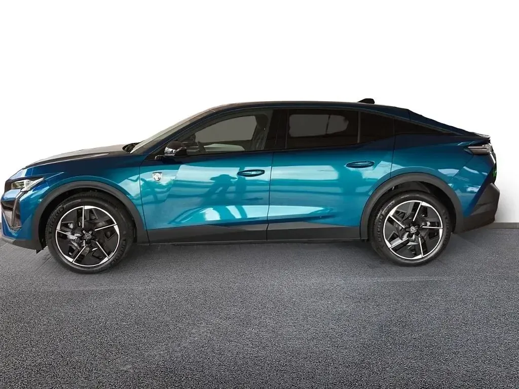 Neu Peugeot e-408 GTi 156 kW (213 PS) 2025 Blau obsession/typ aussenverkl SUV
