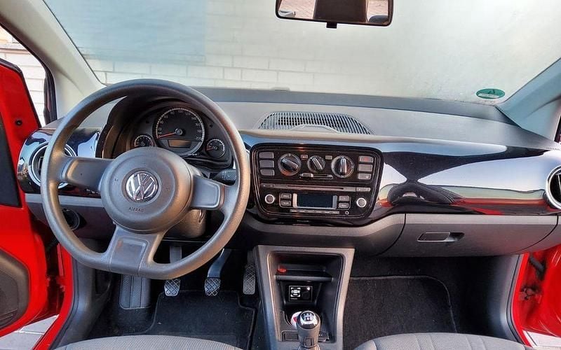 Gebraucht VW up! move up! 60 PS (44 kW) 2015 Rot Kleinwagen