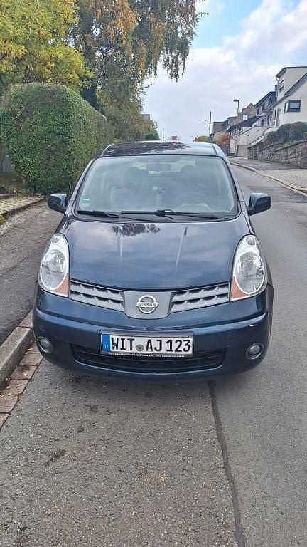 Blau Gebraucht 2008 Nissan Note Acenta Van / Kleinbus | 1.375 € (Superpreis) - Bild 1/4