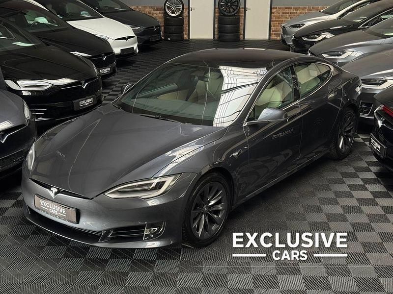 Gebraucht Tesla Model S Long Range AWD 386 kW (525 PS) 2019 Grau Kleinwagen