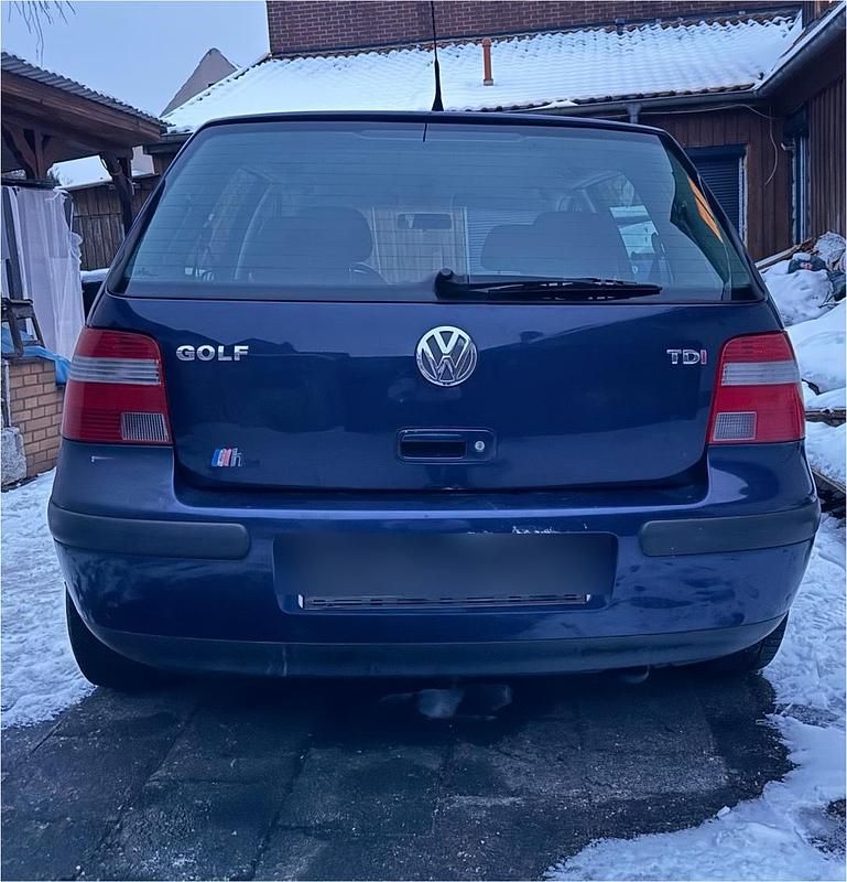 Gebraucht VW Golf IV 2003 Blau Kleinwagen