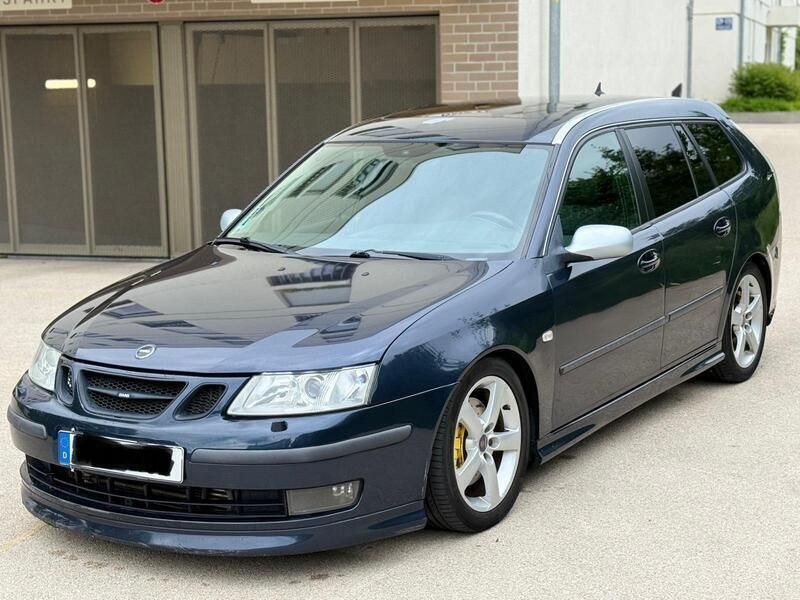 Blau Gebraucht 2006 Saab 9-3 Aero Kombi | 3.999 € - Bild 1/4