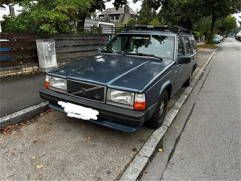 Blau Gebraucht 1989 Volvo 740 Kombi | 2.400 € - Bild 1/4