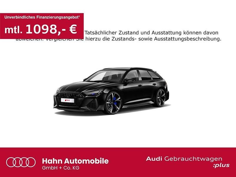Mythosschwarz metallic Gebraucht 2021 Audi RS6 Sport Kombi | 94.930 € (Fairer Preis) - Bild 1/3