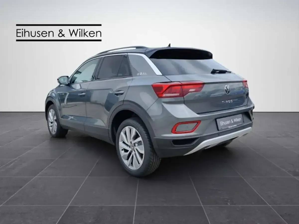 Gebraucht VW T-Roc Goal 150 PS (110 kW) 2026 Indiumgrau metallic / schwarz SUV