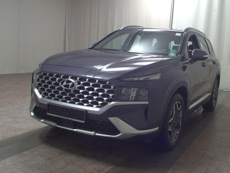 Gebraucht Hyundai Santa Fe Trend 265 PS (194 kW) 2021 Lagoon blue / mic (metallic) SUV