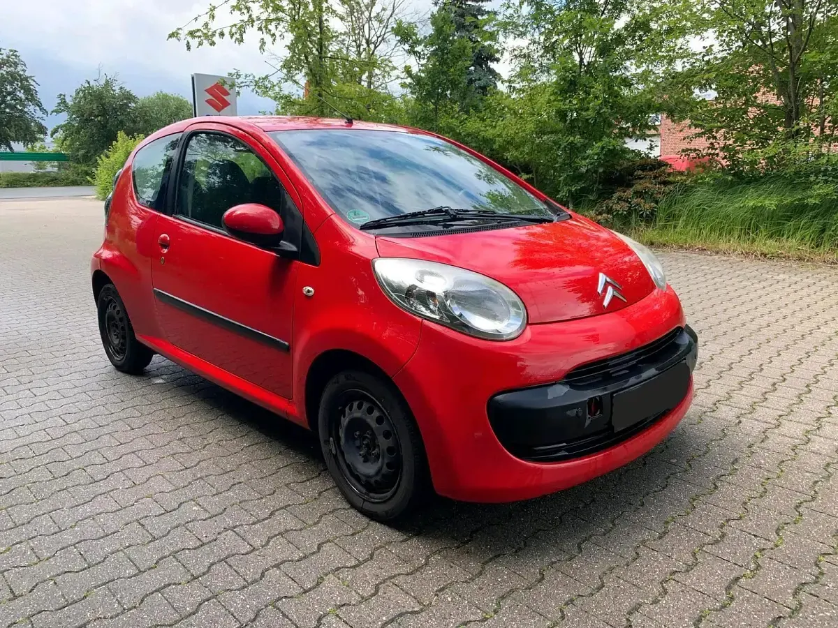 Gebraucht Citroën C1 67 PS (49 kW) 2008 Rot Kleinwagen