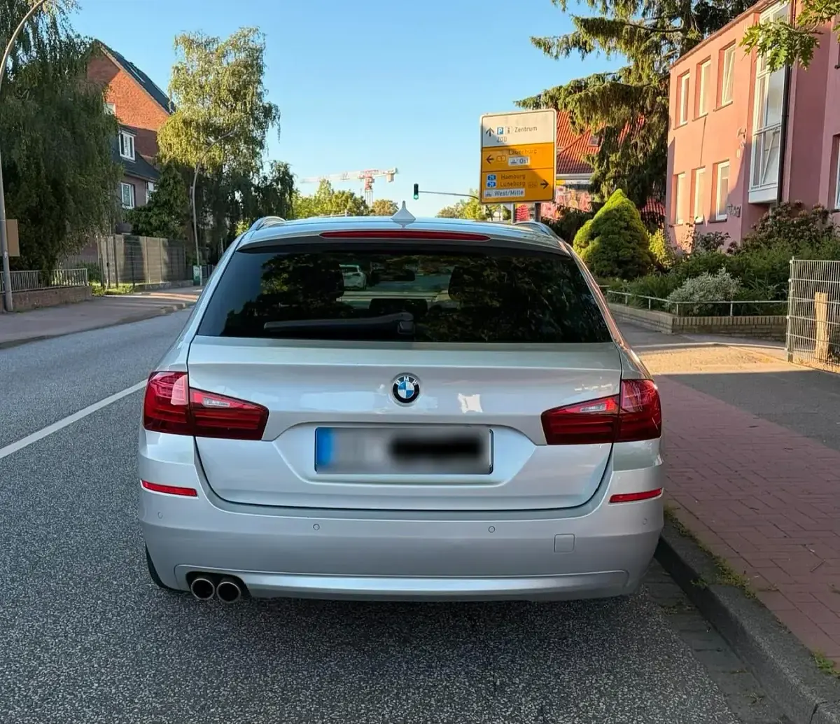 Gebraucht BMW 520 184 PS (135 kW) 2014 Silber Kombi