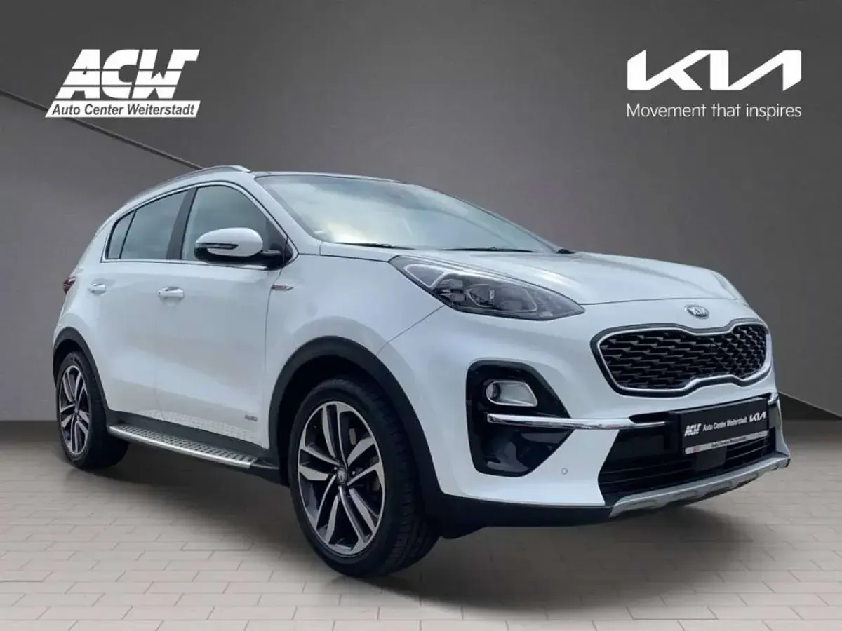 Gebraucht Kia Sportage 177 PS (130 kW) 2020 Weiß SUV