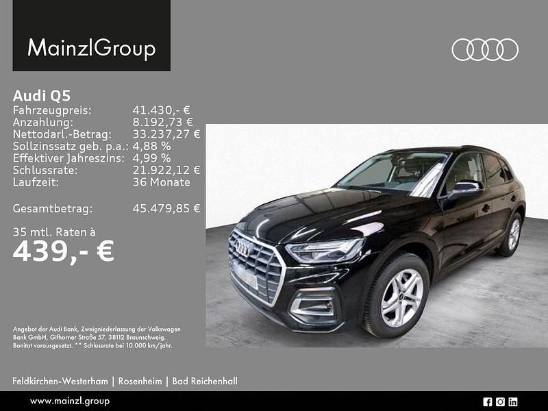 Gebraucht Audi Q5 Basis 204 PS (150 kW) 2024 Brillantschwarz SUV