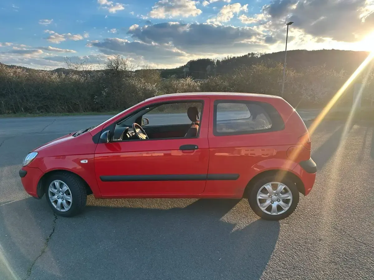 Gebraucht Hyundai Getz 97 PS (71 kW) 2008 Rot Kleinwagen