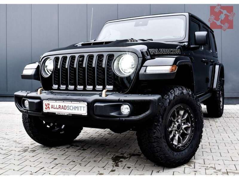 Schwarz (black (schwarz)) Gebraucht 2023 Jeep Wrangler Unlimited Rubicon SUV | 124.500 € - Bild 1/4