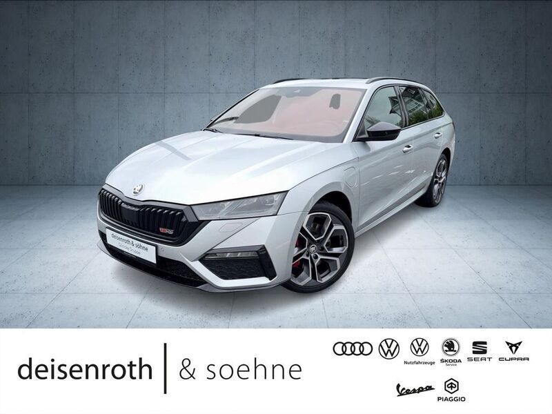 Silber Gebraucht 2021 Skoda Octavia RS Kombi | 29.365 € (Etwas zu teuer) - Bild 1/4