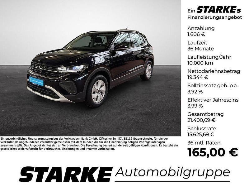 Schwarz Gebraucht 2025 VW T-Cross Life SUV | 20.950 € (Guter Preis) - Bild 1/4