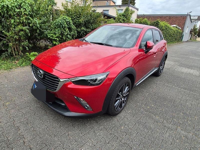 Rot Gebraucht 2017 Mazda CX-3 Sports-Line SUV | 14.500 € (Fairer Preis) - Bild 1/4