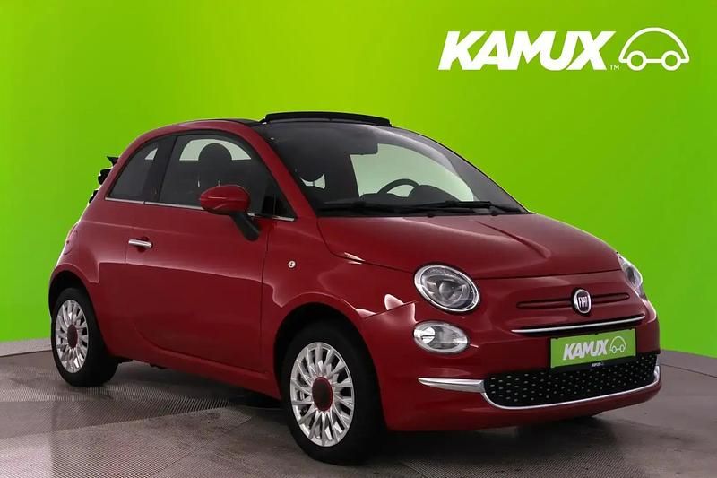 Rot Gebraucht 2022 Fiat 500C Cabrio | 10.450 € (Superpreis) - Bild 1/4