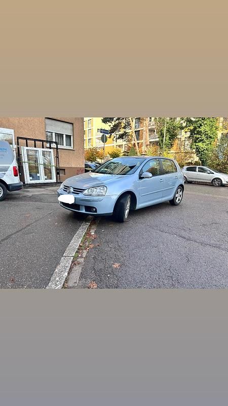 Blau Gebraucht 2008 VW Golf V United Limousine | 4.400 € - Bild 1/4