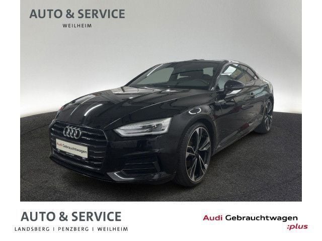 Brillantschwarz Gebraucht 2019 Audi A5 Sport Coupé | 21.990 € (Superpreis) - Bild 1/4