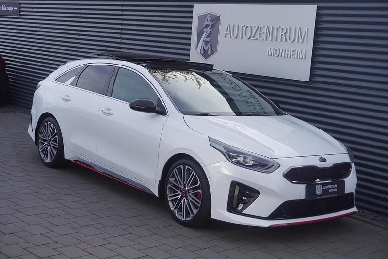 Gebraucht Kia ProCeed GT 204 PS (150 kW) 2021 Weiß (sonderlackierung deluxeweiß metallic) Kombi