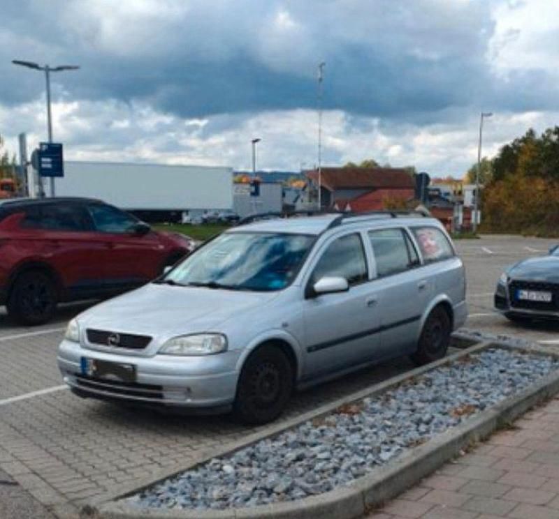 Gebraucht Opel Astra 101 PS (74 kW) 2003 Grau Limousine