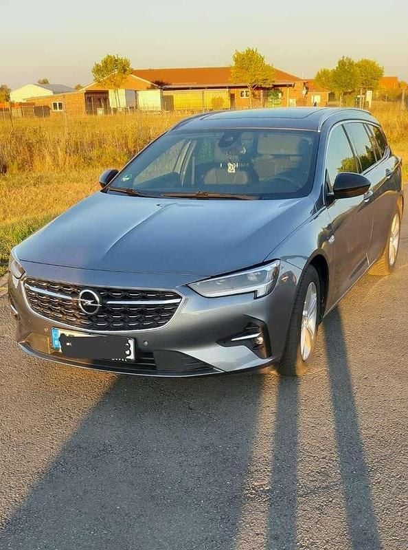 Grau Gebraucht 2021 Opel Insignia Elegance Kombi | 15.950 € (Superpreis) - Bild 1/4