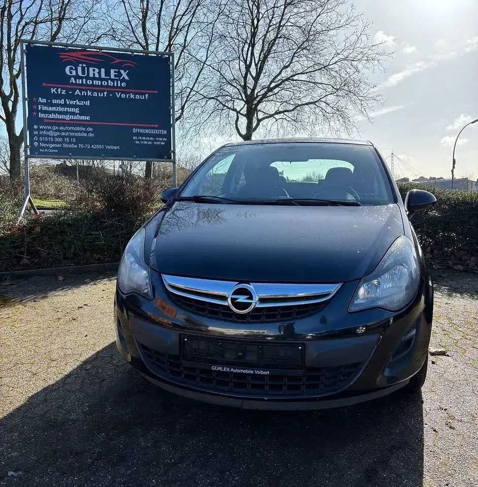 Gebraucht Opel Corsa Energy 69 PS (50 kW) 2014 Graphitschwarz/carbon flash/mi Kleinwagen