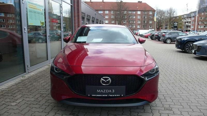 Neu Mazda 3 Exclusive-Line 140 PS (102 kW) 2025 Rot Limousine