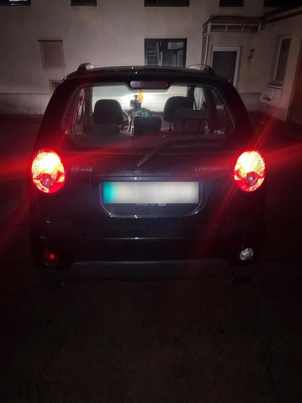 Gebraucht Chevrolet Matiz 55 PS (40 kW) 2009 Schwarz Kleinwagen