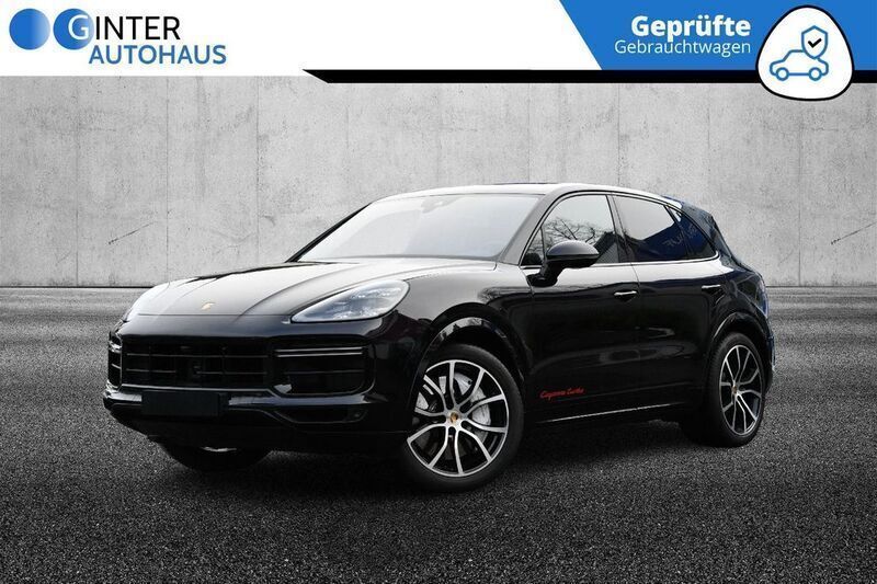 Schwarz Gebraucht 2019 Porsche Cayenne Turbo SUV | 82.990 € (Fairer Preis) - Bild 1/4