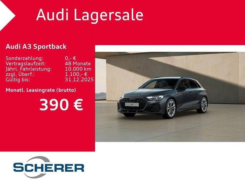 Grau Neu 2025 Audi A3 S-Line Limousine | 36.300 € (Guter Preis) - Bild 1/3
