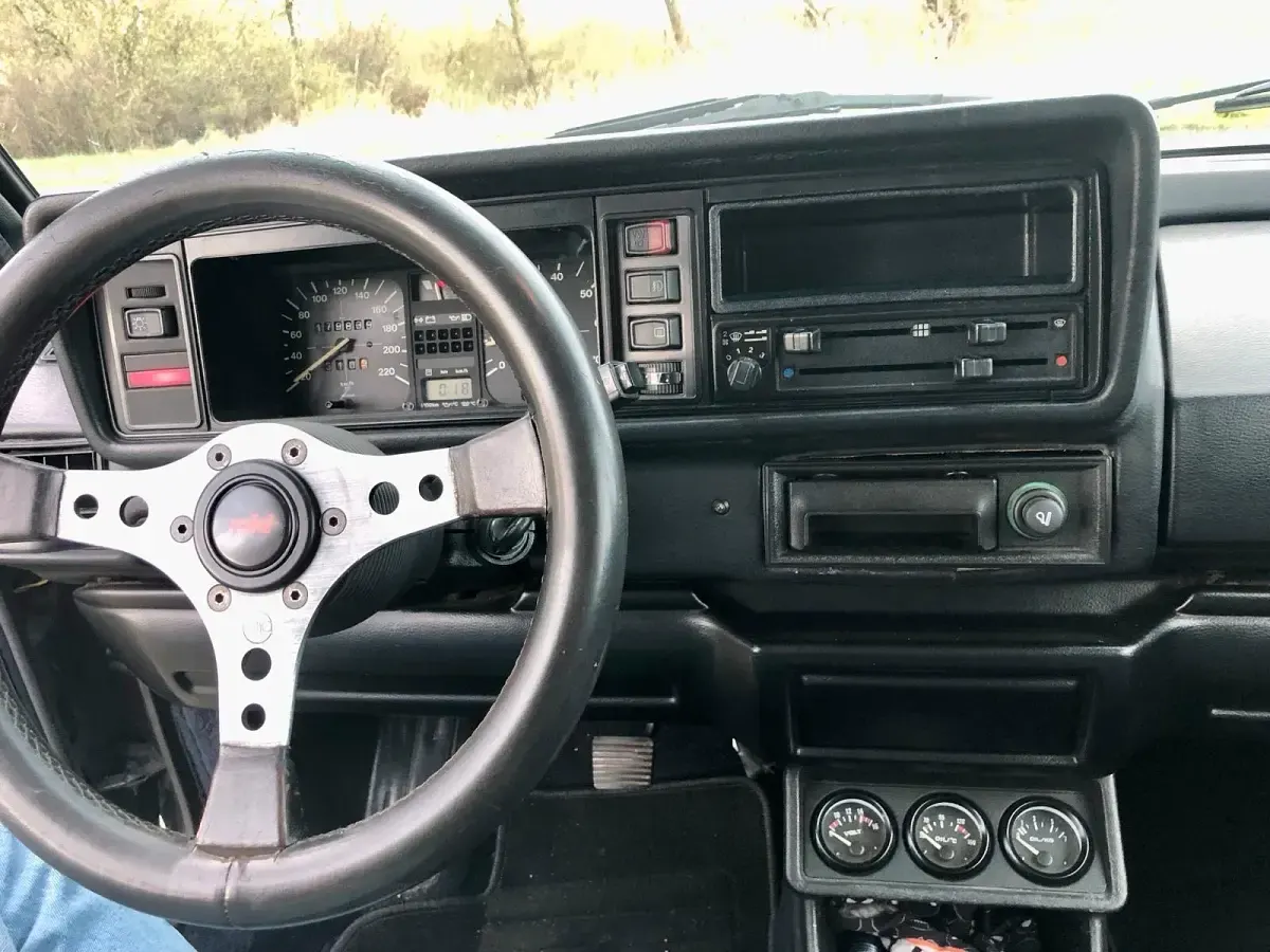 Gebraucht VW Golf Cabriolet 1990 Blau Cabrio