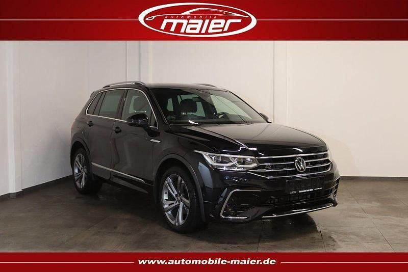Deep black perleffekt Gebraucht 2021 VW Tiguan R-line SUV | 28.900 € (Guter Preis) - Bild 1/4