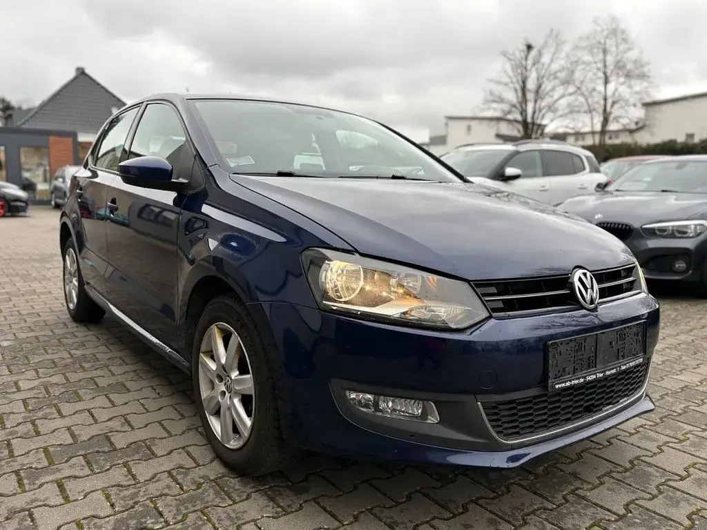 Brugt VW Polo Highline 105 HK (77 kW) 2012 Blå Hatchback