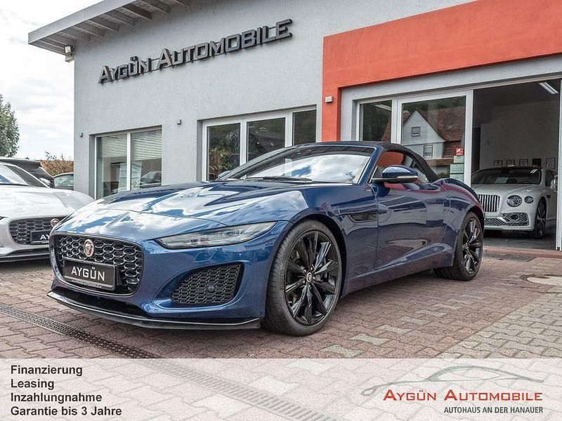 Blau Gebraucht 2021 Jaguar F-Type Cabrio | 48.995 € (Fairer Preis) - Bild 1/4