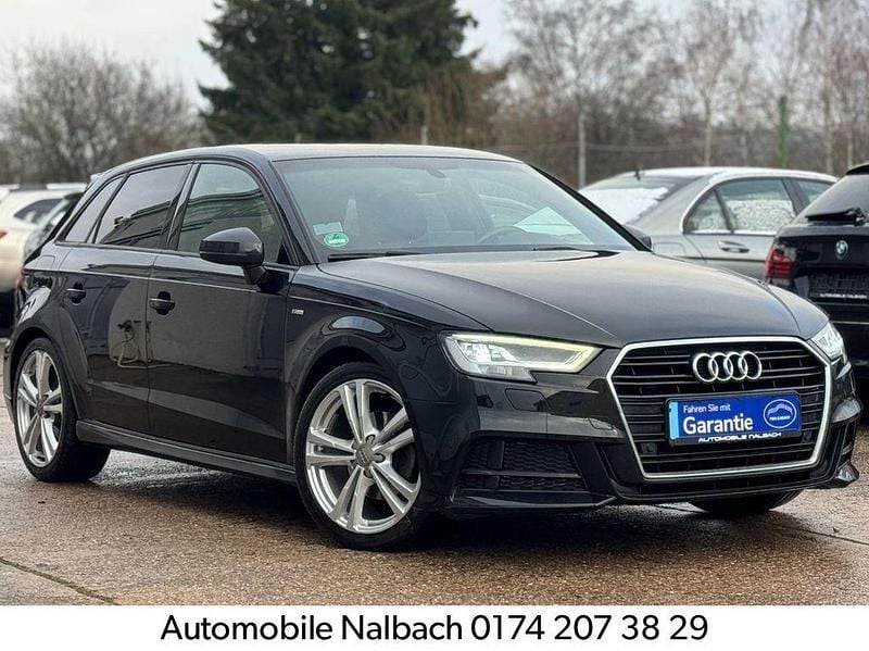 Schwarz Gebraucht 2018 Audi A3 S-Line Limousine | 15.990 € (Fairer Preis) - Bild 1/4