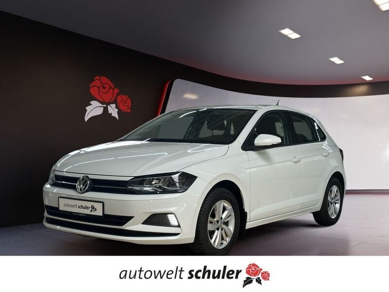 Pure white Gebraucht 2020 VW Polo Comfortline Limousine | 15.250 € (Fairer Preis) - Bild 1/4