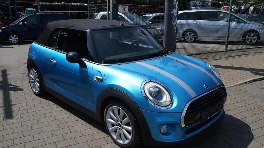 Gebraucht Mini Cooper Cabriolet 136 PS (100 kW) 2017 Blau Cabrio