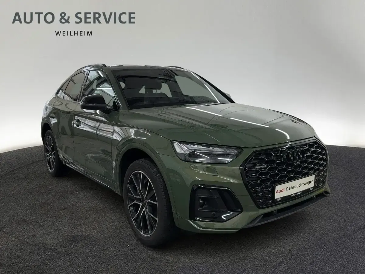 Gebraucht Audi Q5 Sportback S-Line 204 PS (150 kW) 2023 Distriktgrün metallic SUV