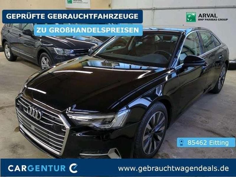 Brillantschwarz Gebraucht 2022 Audi A6 Sport Limousine | 33.295 € (Guter Preis) - Bild 1/2