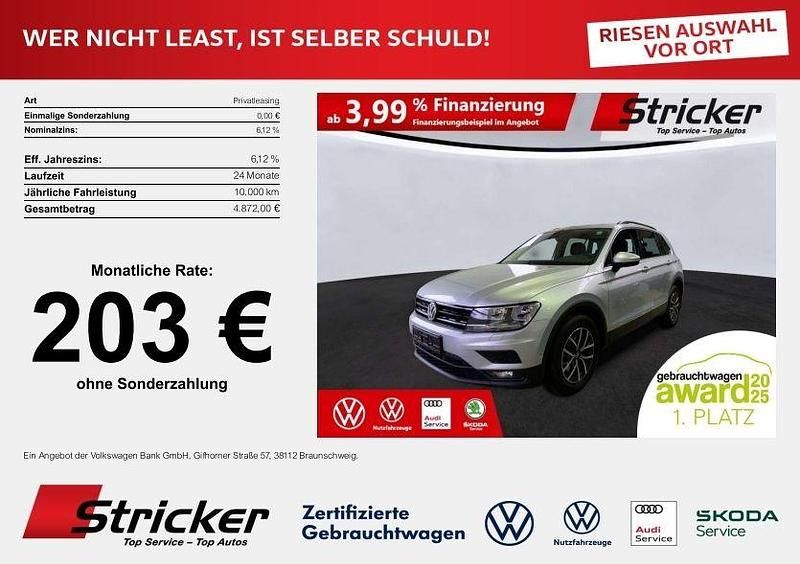 Gebraucht VW Tiguan 190 PS (139 kW) 2021 Reflexsilber metallic (metallic) SUV